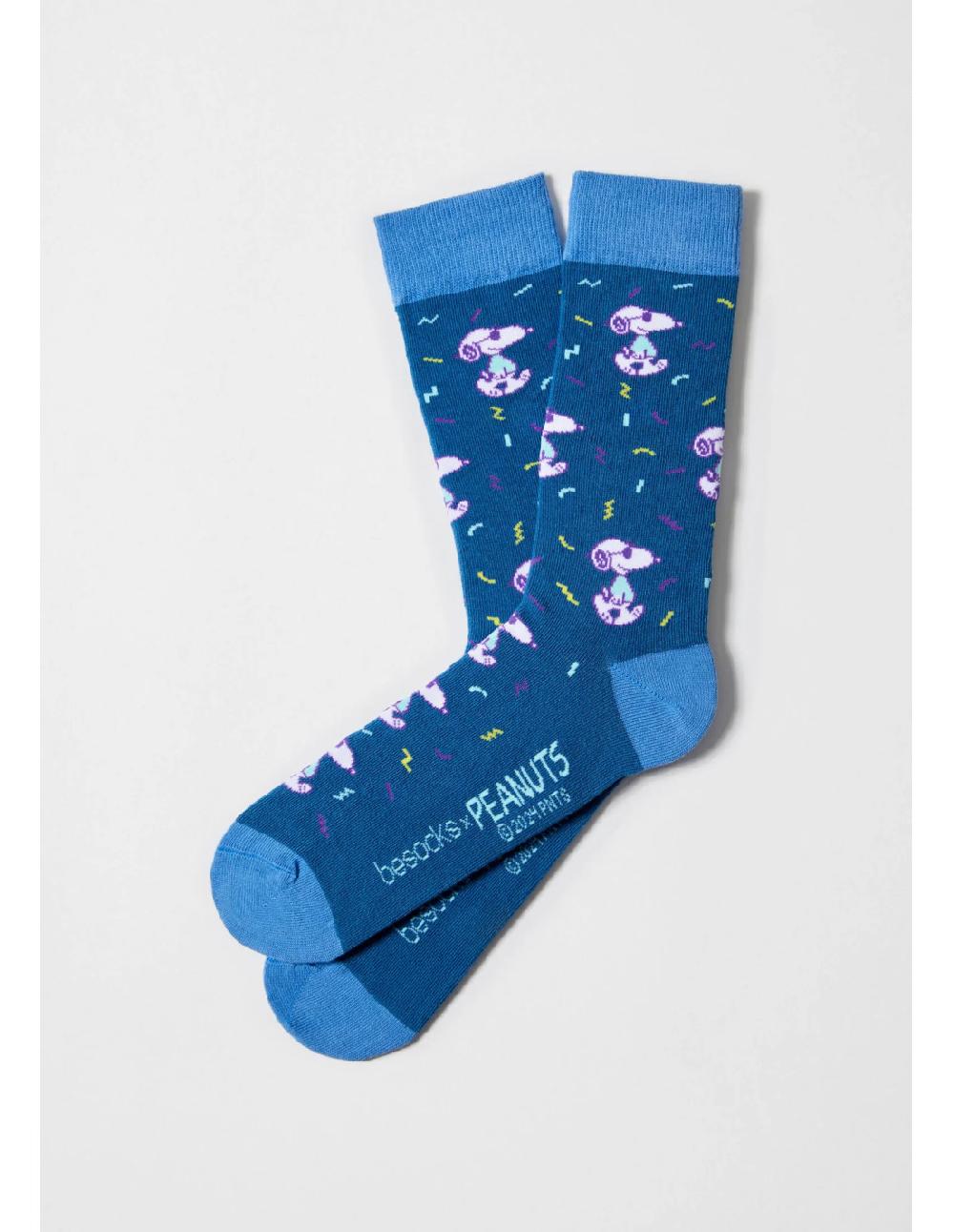 sombreros albero Calcetines BESNOOPY FUN Azul de BESOCKS