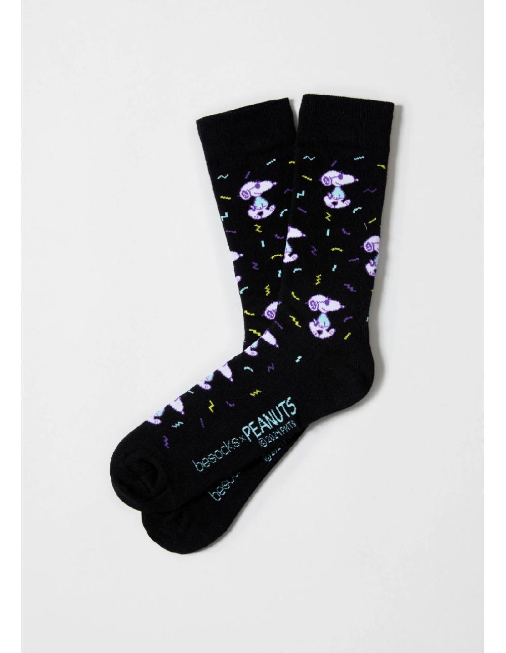 sombreros albero Calcetines BESNOOPY FUN Negro de BESOCKS