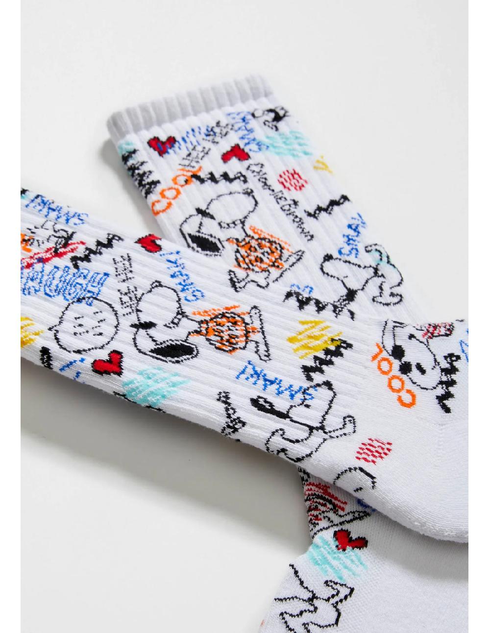 Sombreros Albero Calcetines BESNOOPY Street Urban Blancos De BESOCKS