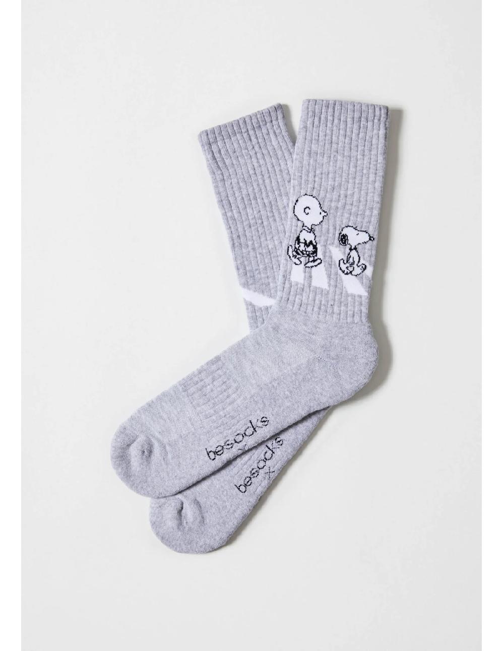 sombreros albero Calcetines BESNOOPY Walk Gris de BESOCKS