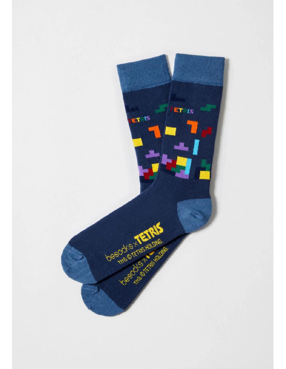 sombreros albero Calcetines BETETRISGAMEPLAY Azul de BESOCKS