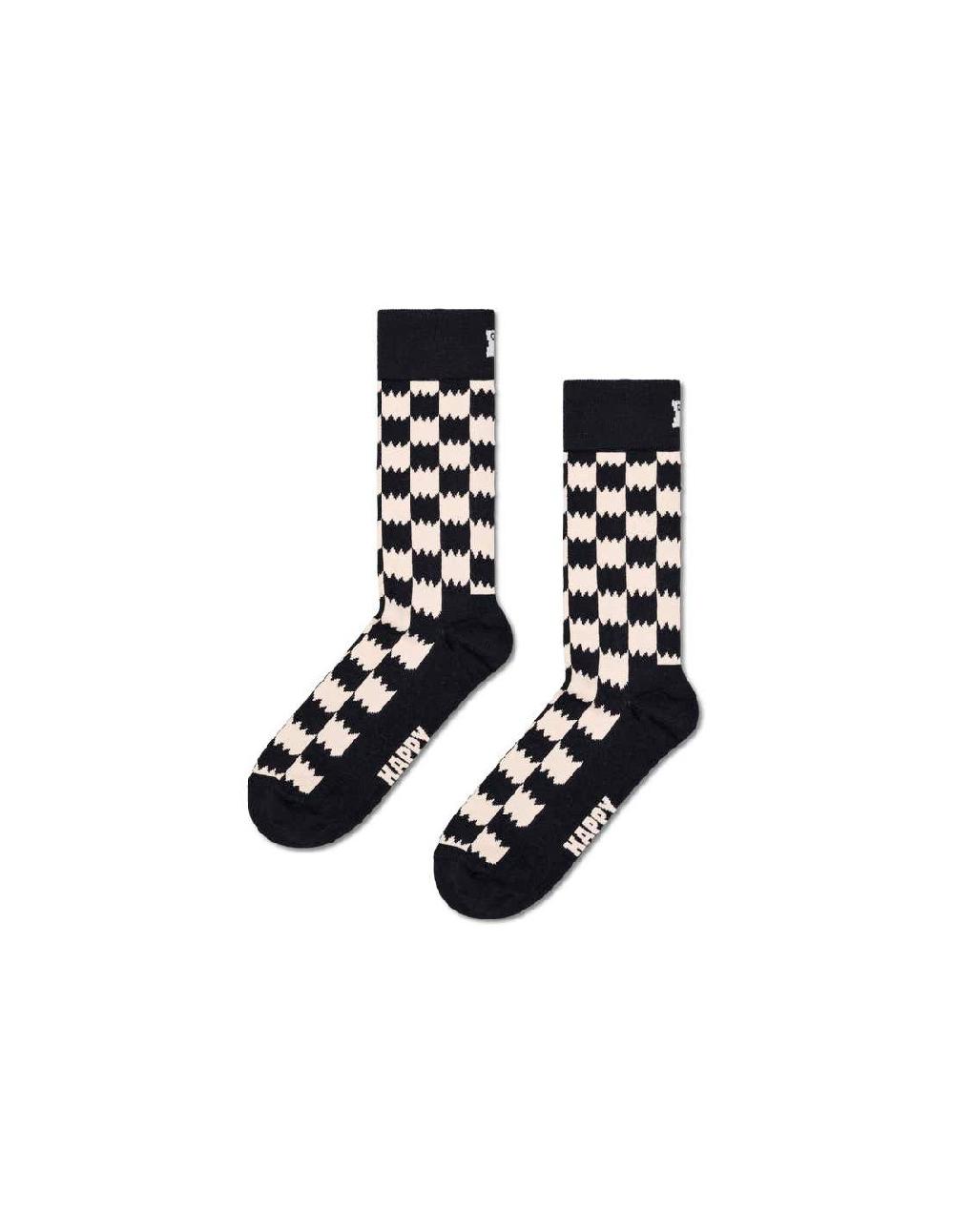 sombreros albero Calcetines Dizzy Check Sock Happy Socks