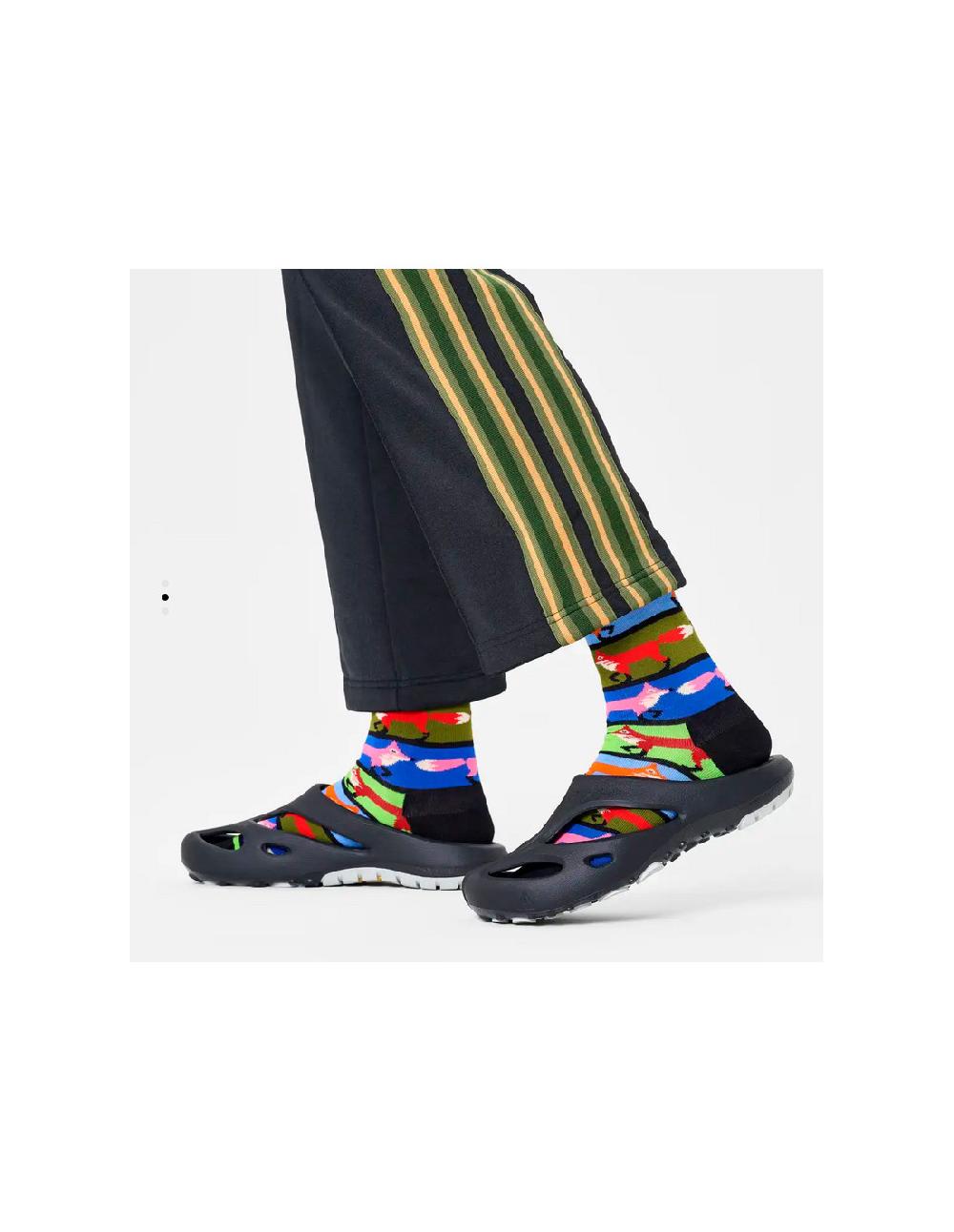Sombreros Albero Calcetines Fox Stripe Sock Happy Socks