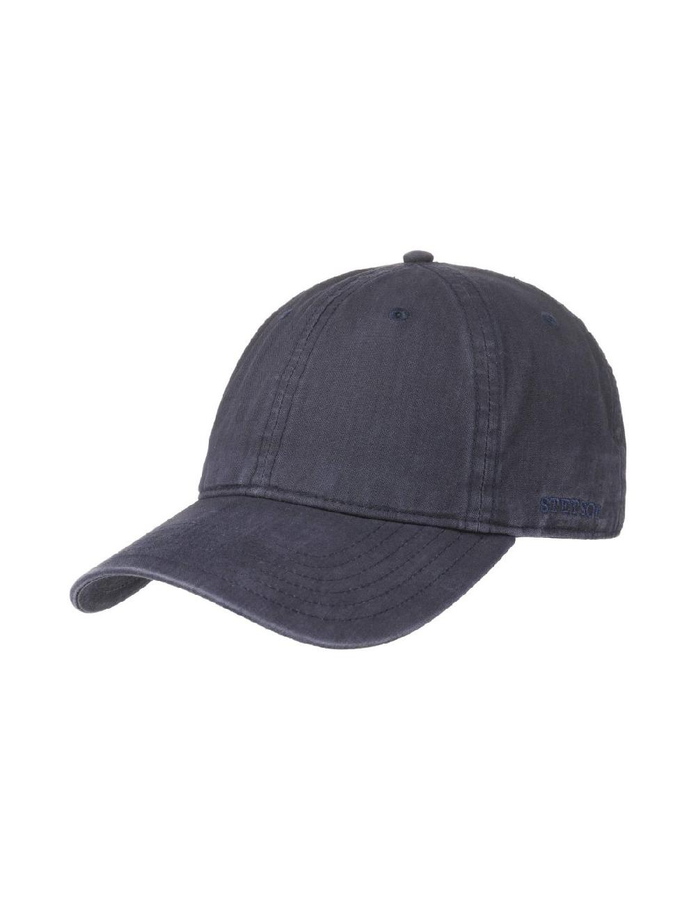 sombreros albero Gorra Baseball Cap Delave Organic Cotton Azul