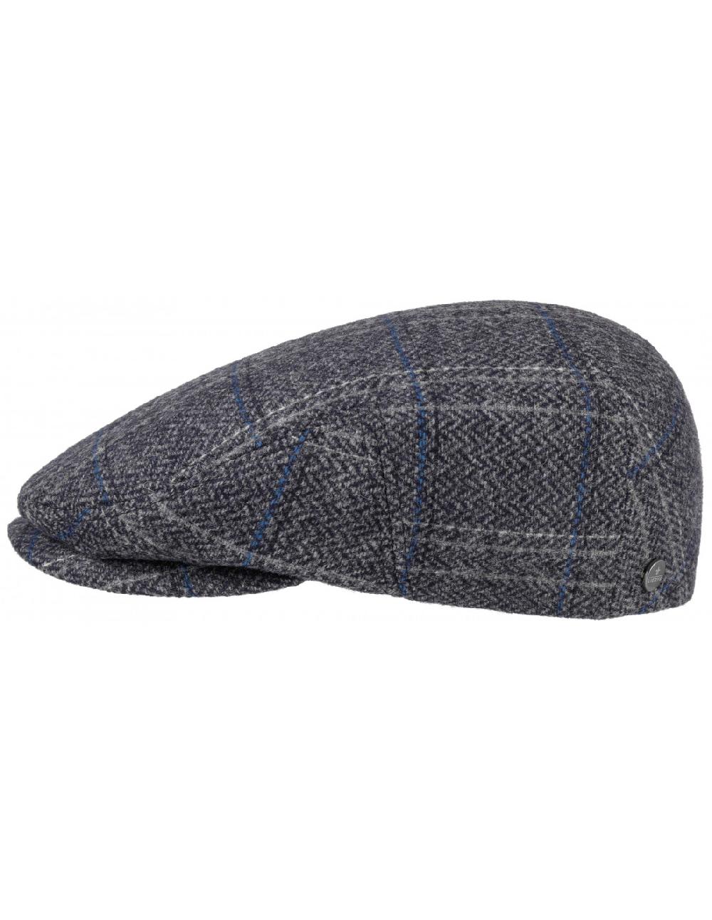 sombreros albero Gorra Driver Cap Herringbone Lierys Gris