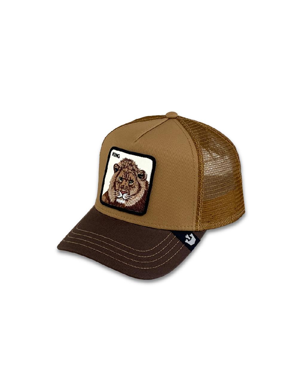 sombreros albero Gorra Goorin Bros The King Lion Marrón