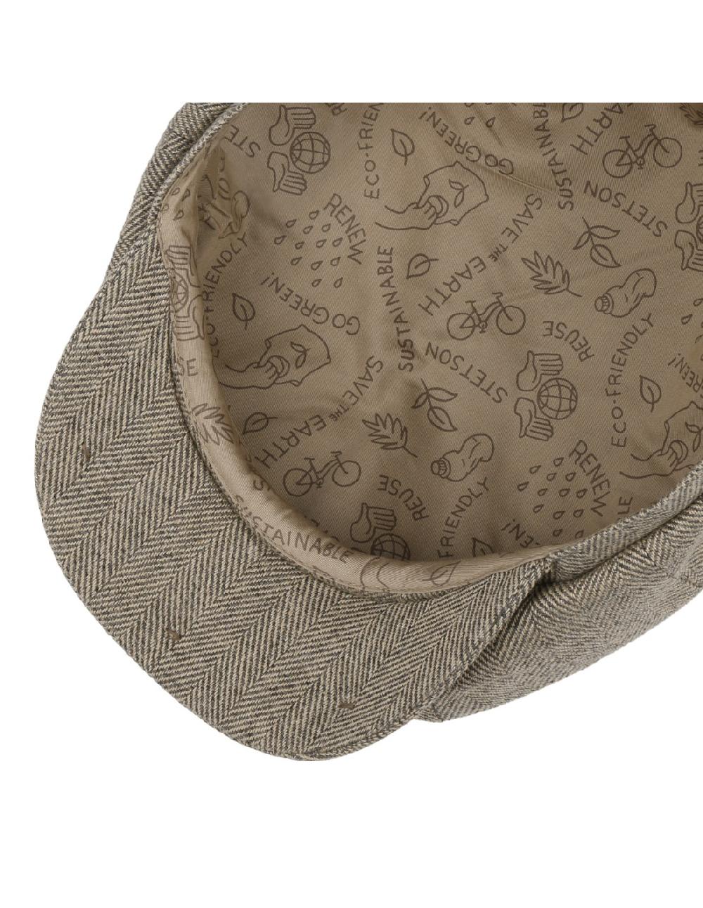 Sombreros Albero Gorra Hattera Sustainable Herrigbone De Stetson
