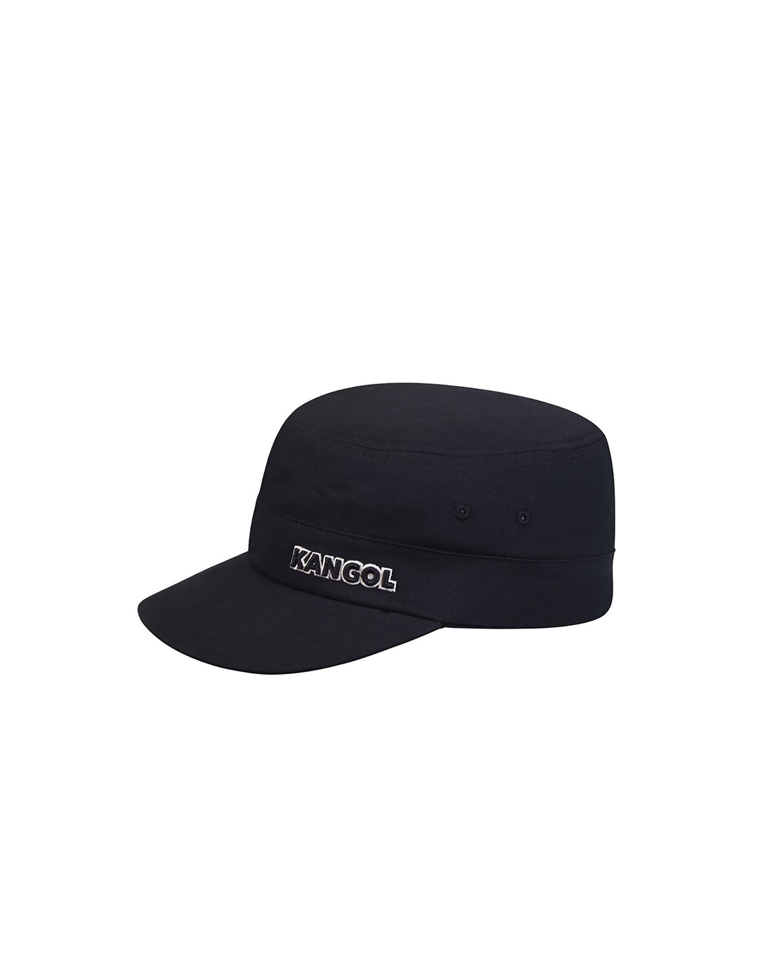 sombreros albero Gorra Ripstop Army Cap Negra Kangol