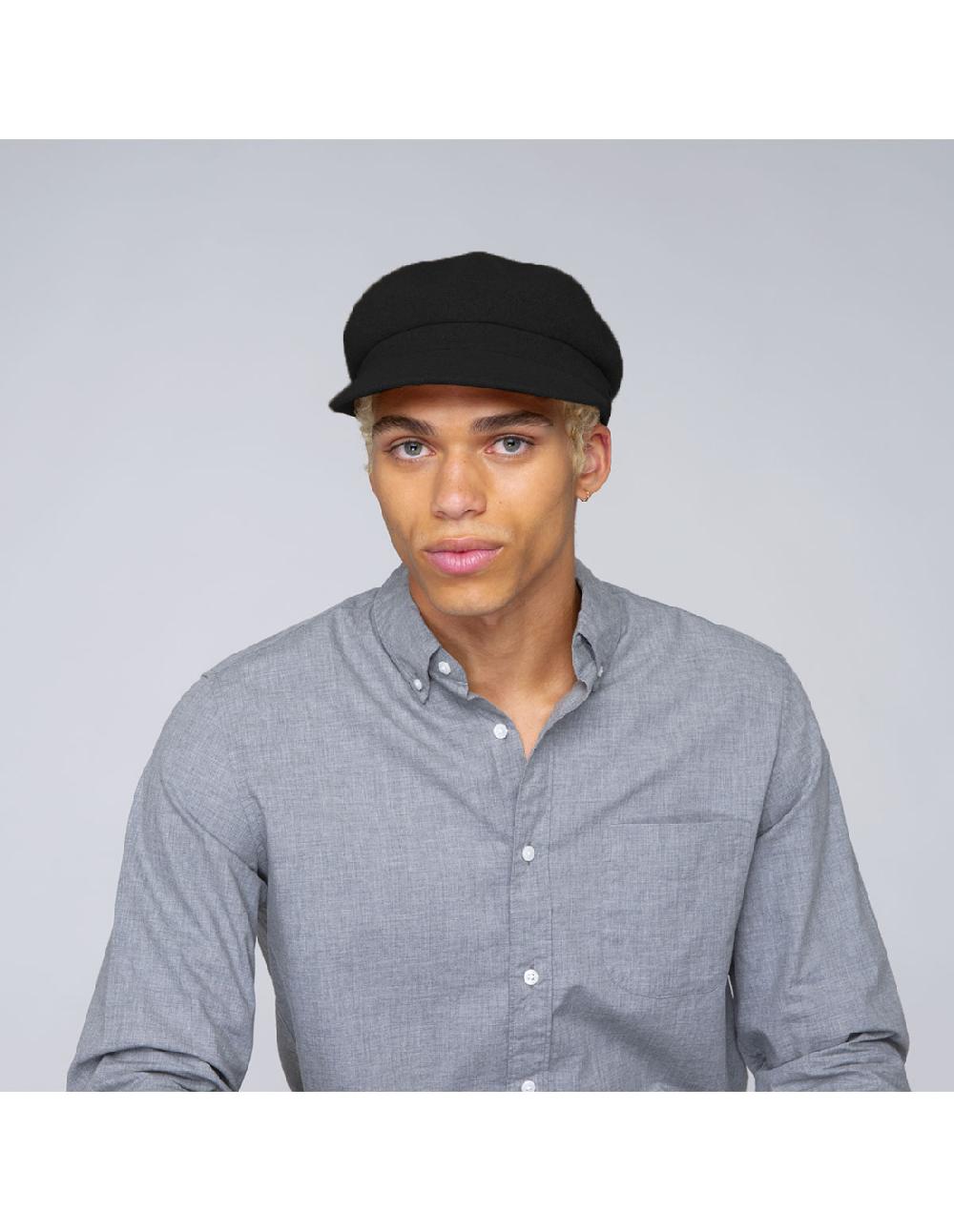 Sombreros Albero Gorra Wool Enfield Negra De Kangol