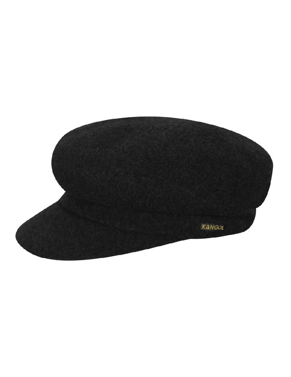 sombreros albero Gorra Wool Enfield Negra de Kangol
