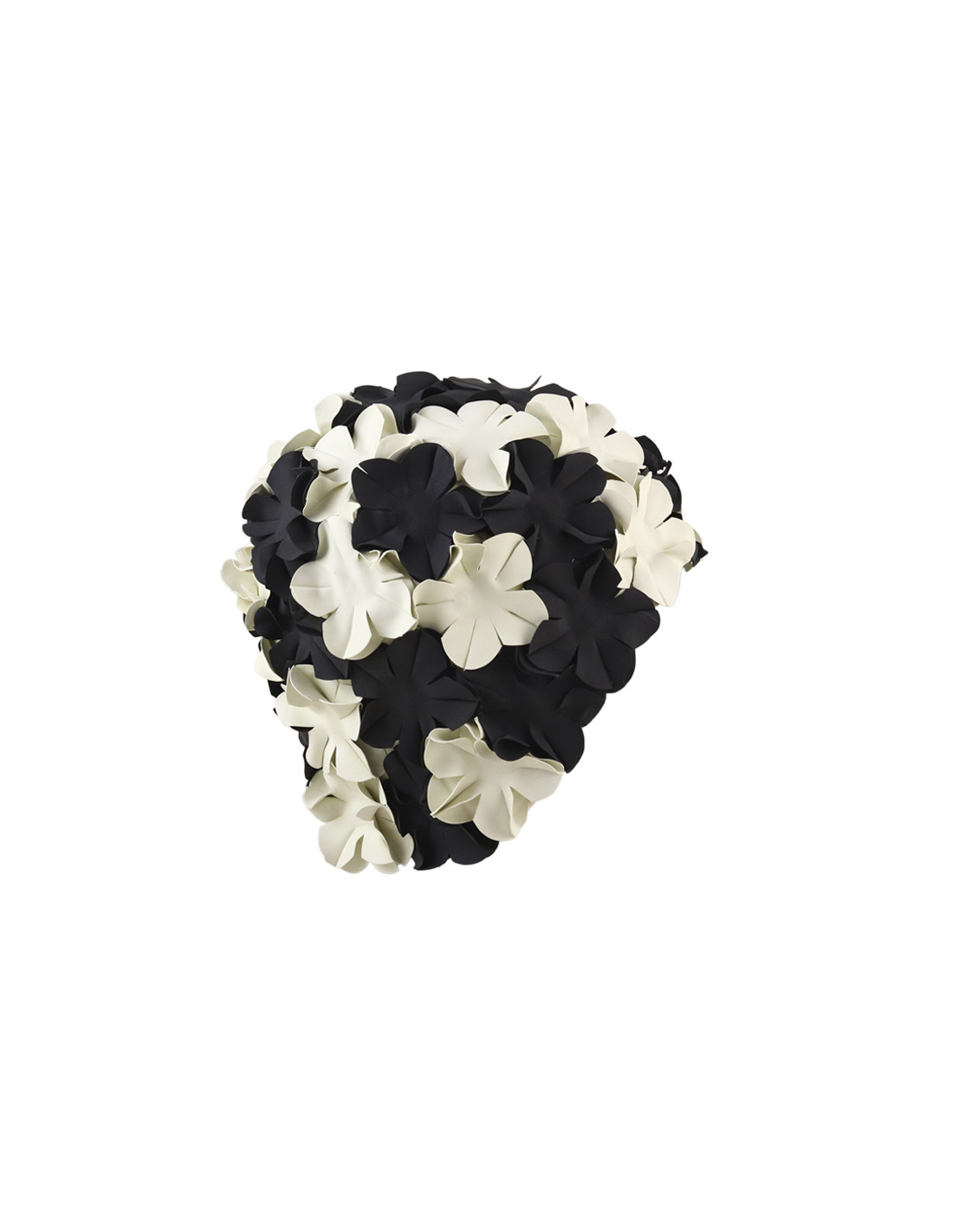 Sombreros Albero Gorro De Baño Marga Blanco Y Negro