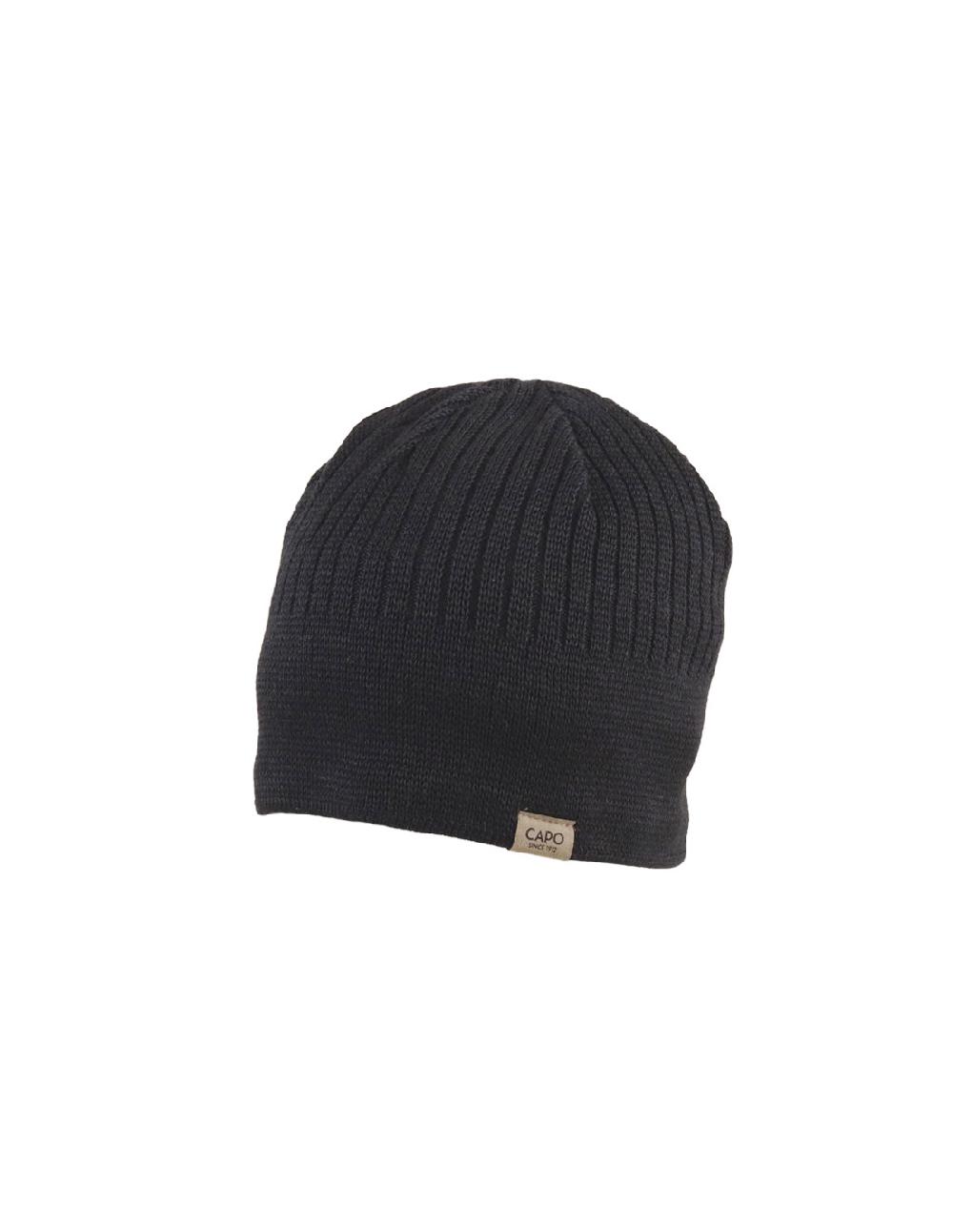 sombreros albero Gorro Pull On 69 Recycled Yarn Negro