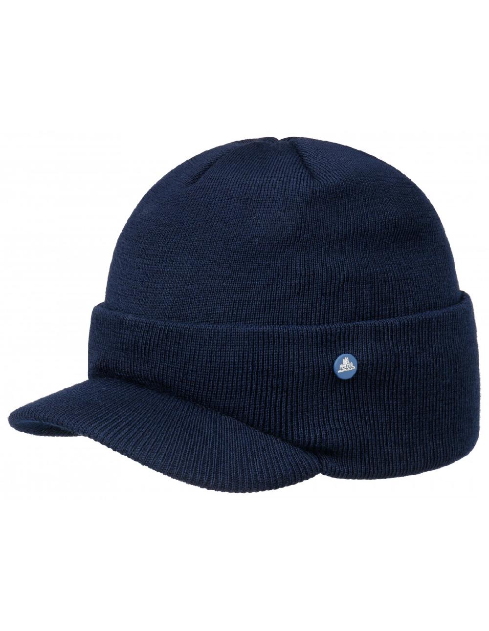 sombreros albero Gorro Pull On Beanie Wool/Acrilyc Marino