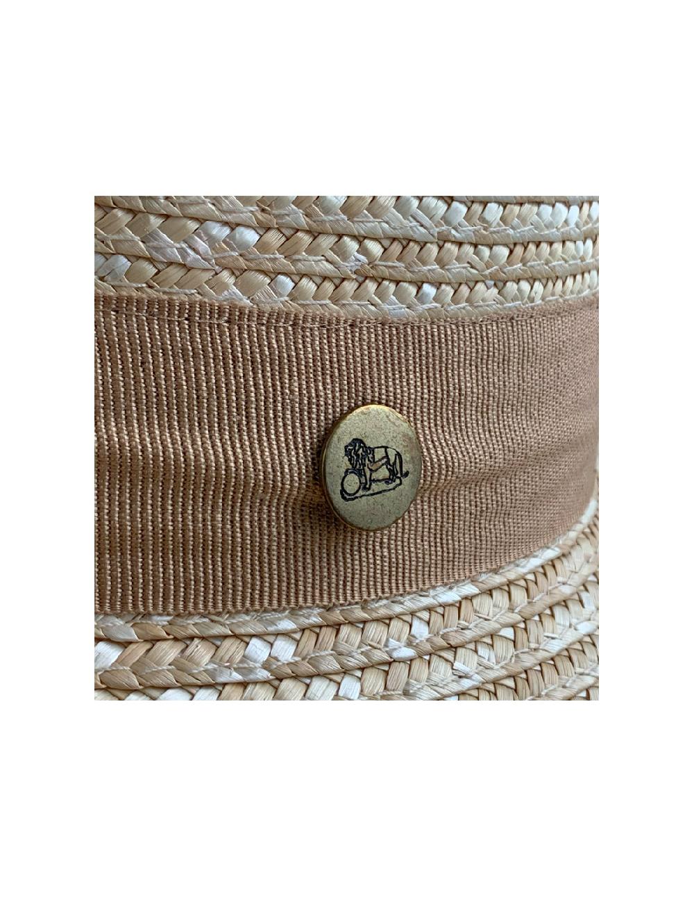 Sombreros Albero Sombrero Anaya Natural Cinta Beige