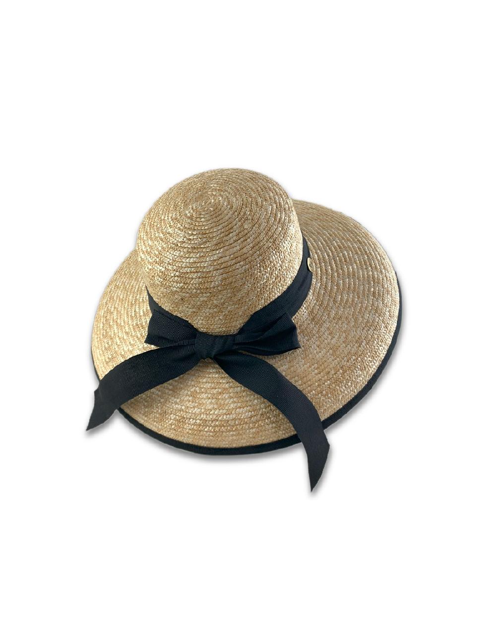 Sombreros Albero Sombrero Anaya Natural Cinta Negra