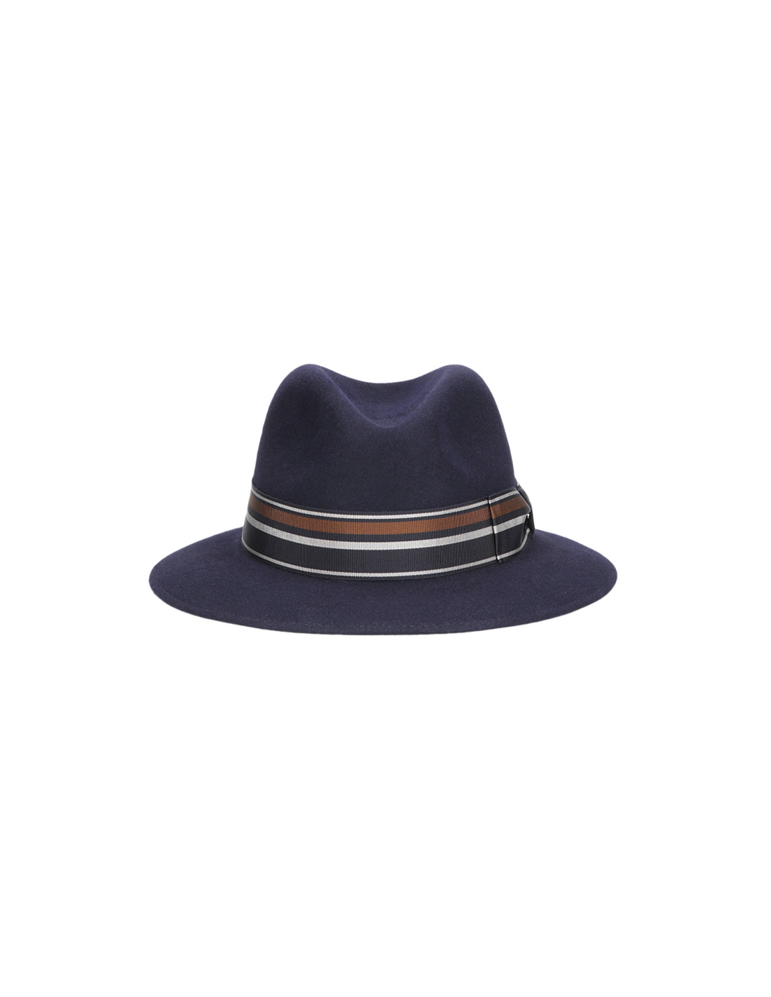 Sombreros Albero Sombrero Borsalino Alessandria Azul Marino Cinta Rayada