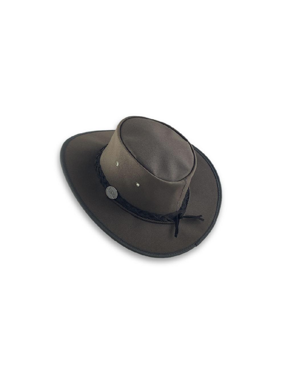 Sombreros Albero Sombrero Canvas Drover Oiled Marrón