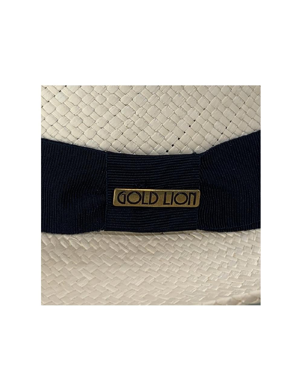 Sombreros Albero Sombrero Panamá Travis Blanco Cinta Marino