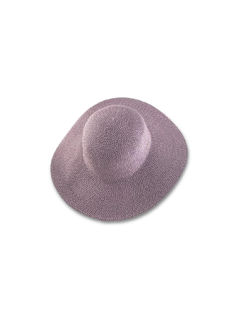 Sombreros Albero Sombrero Paper Braid Floppy Contrast Violeta De Seeberger