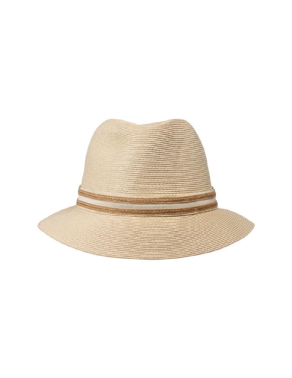 Sombreros Albero Sombrero Trilby Caro Natural De Bronté