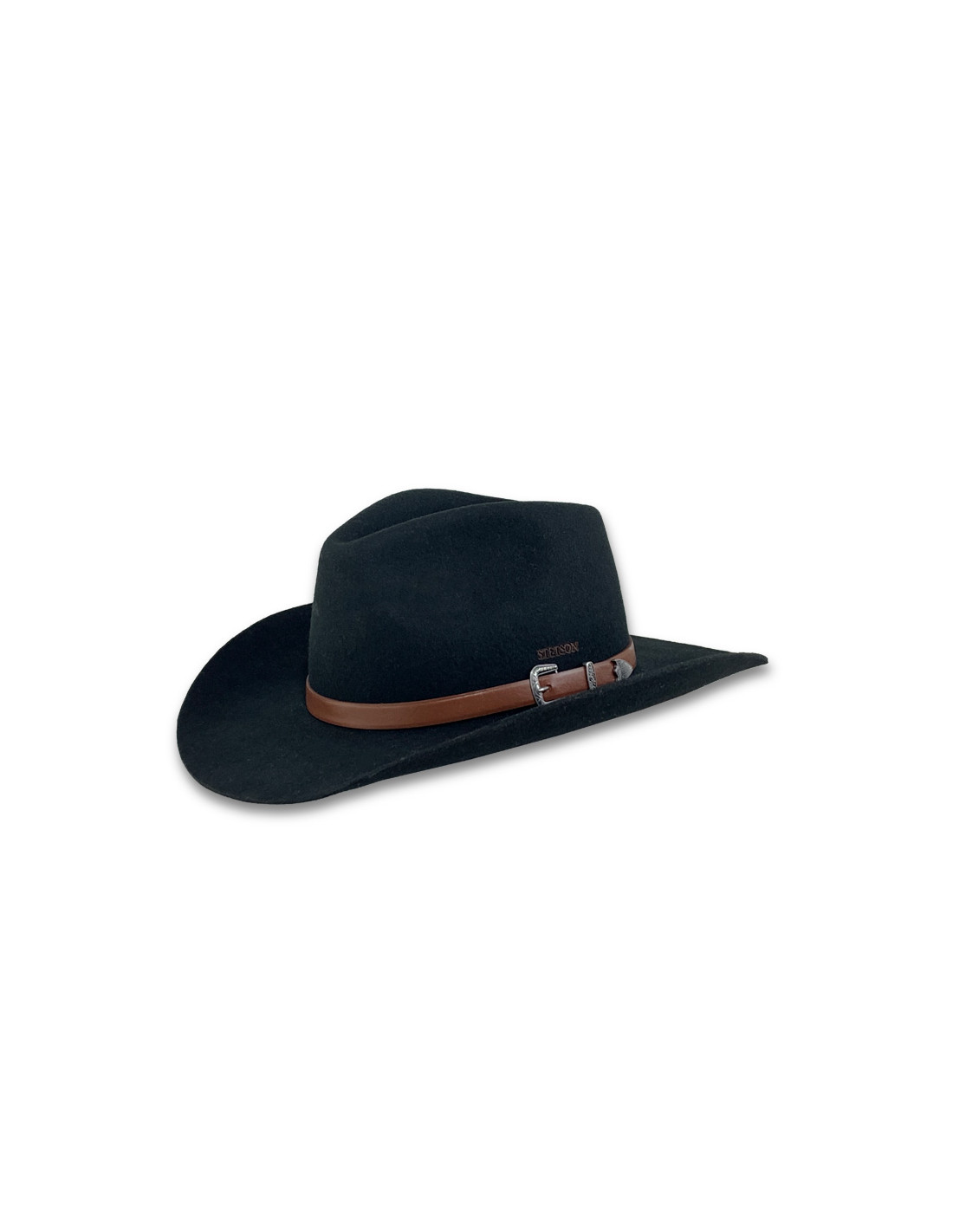sombreros albero Sombrero Western Woolfelt Stetson Negro