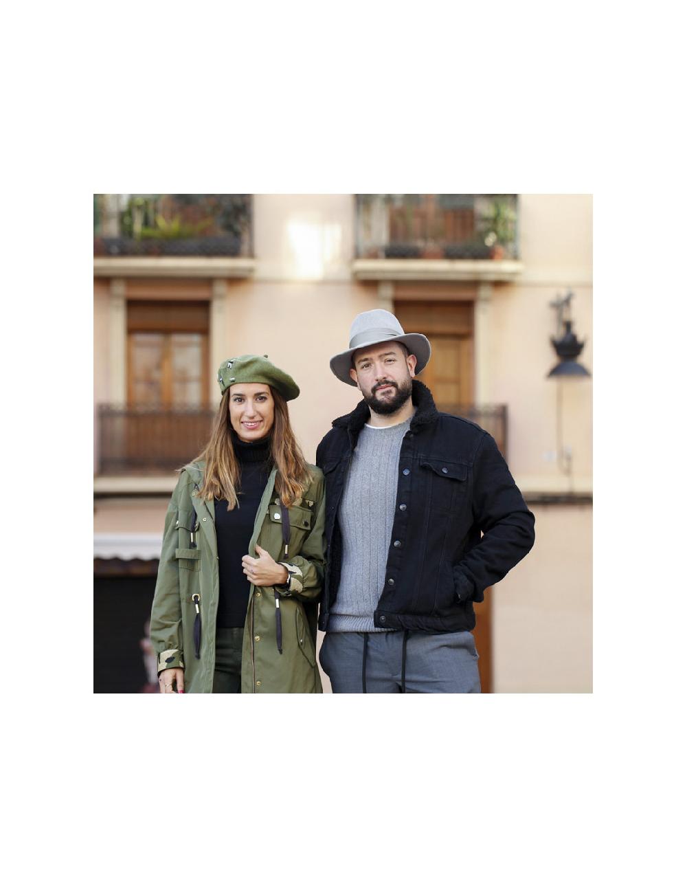 Sombreros Albero Boina Libelula Azul Petrol