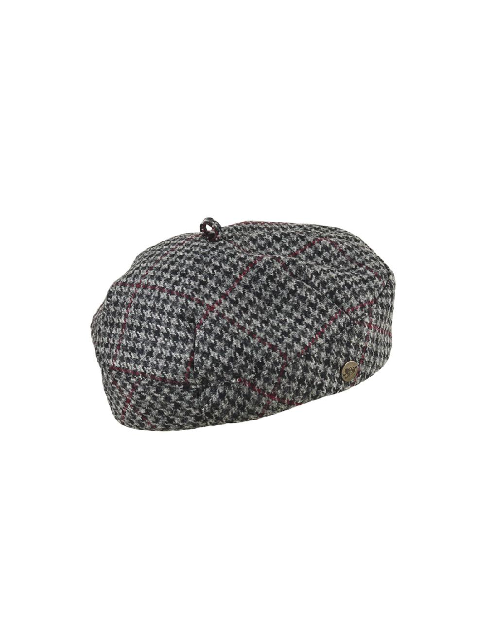 Sombreros Albero Boina Malle Gris Y Negro