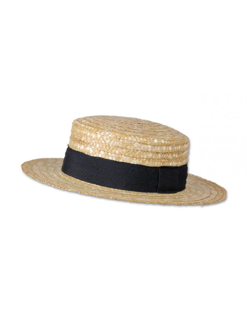 sombreros albero Canotier Básico Natural