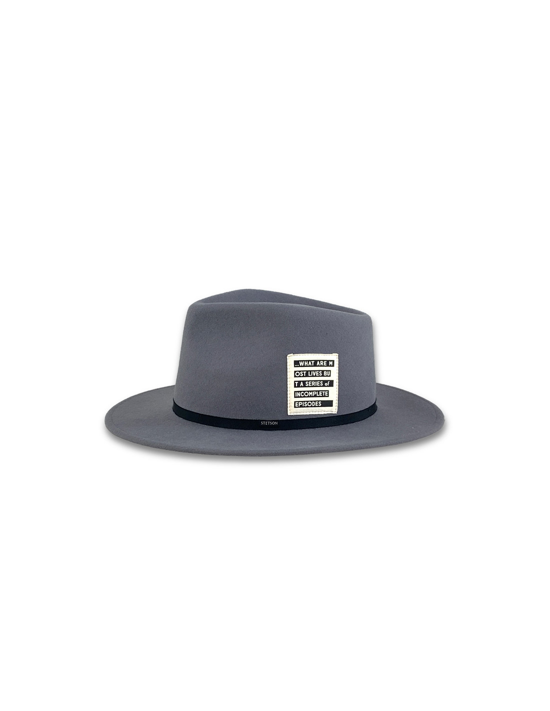 Sombreros Albero Fedora Woolfelt Cashmere Stetson