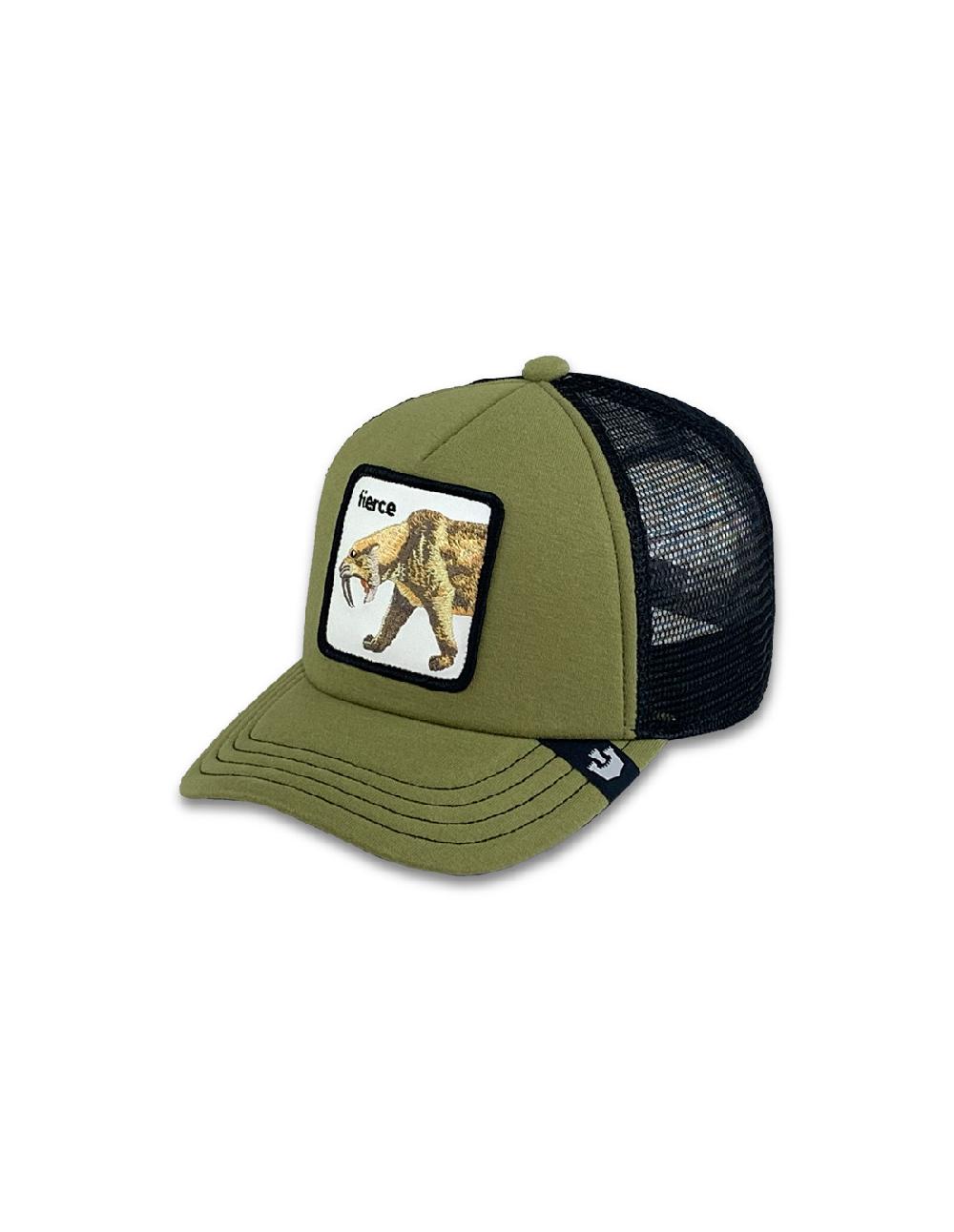 sombreros albero Gorra Goorin Bros Cat Teefs Oliva
