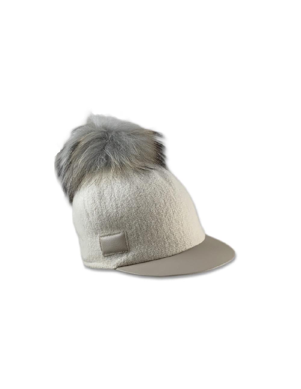 sombreros albero Gorra Pompon Beige