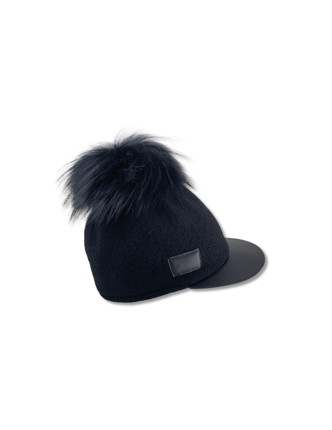 Sombreros Albero Gorra Pompon Negra