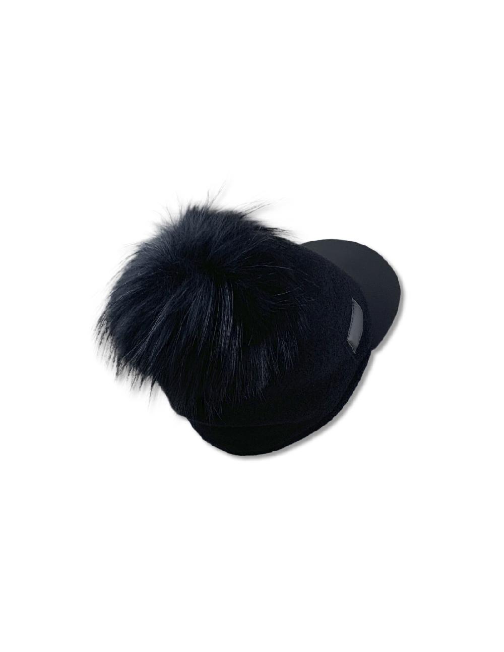 Sombreros Albero Gorra Pompon Negra