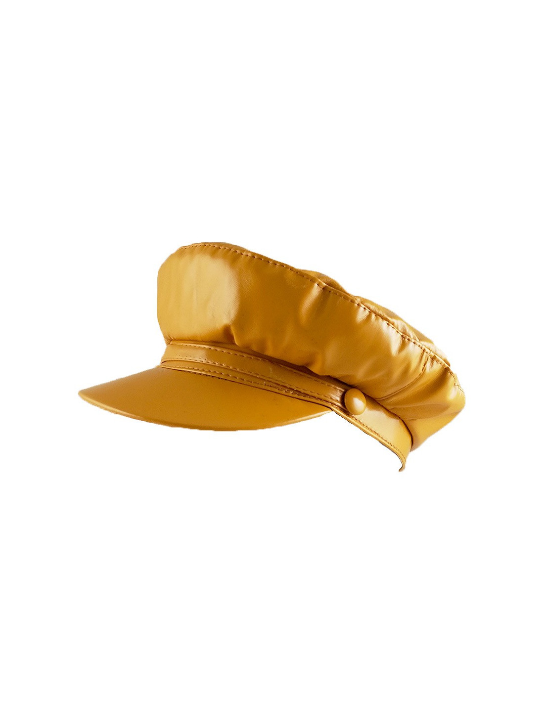 Sombreros Albero Gorra Regata Charol Mostaza