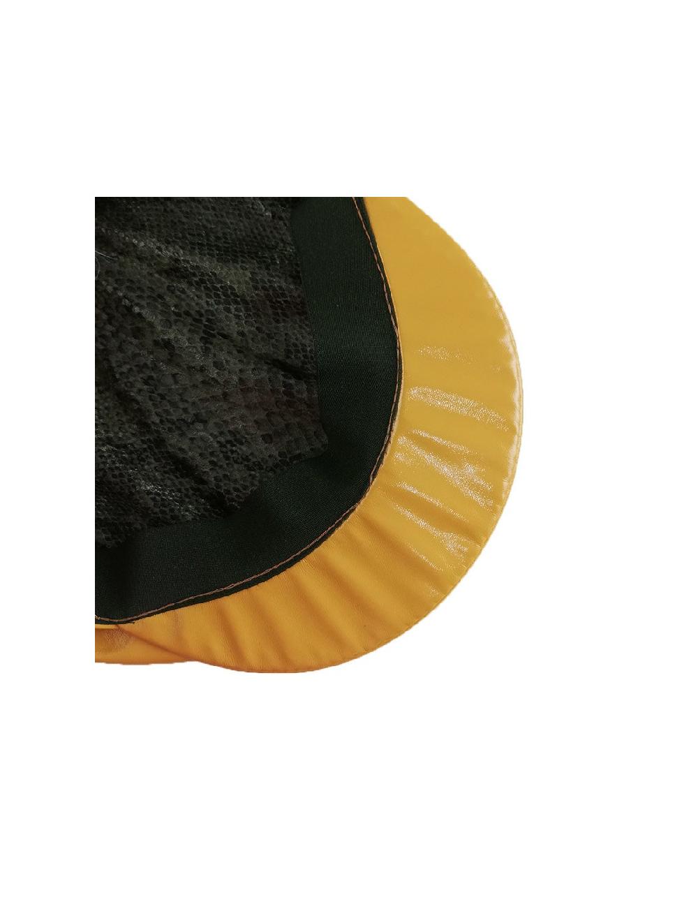 Sombreros Albero Gorra Regata Charol Mostaza