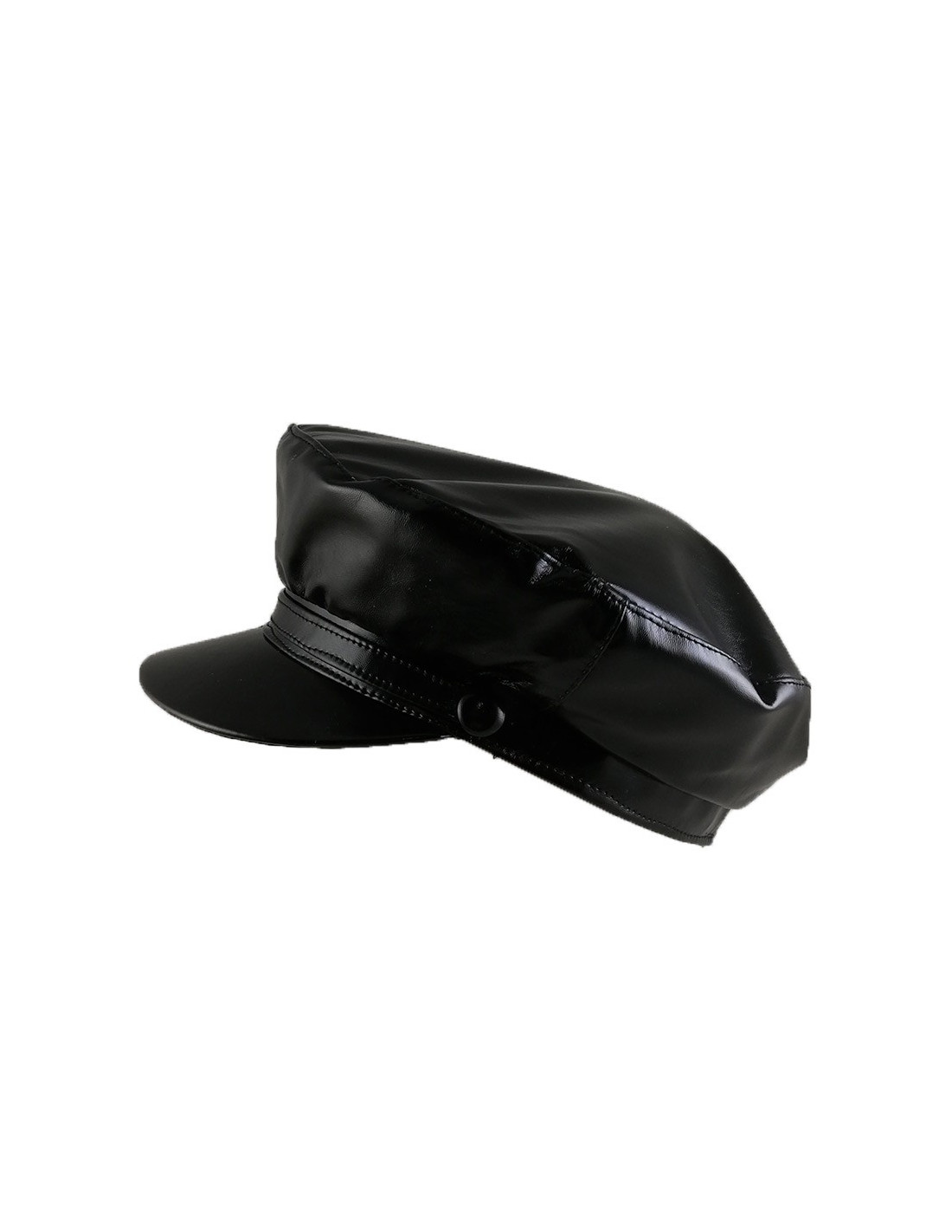 sombreros albero Gorra Regata Charol Negra