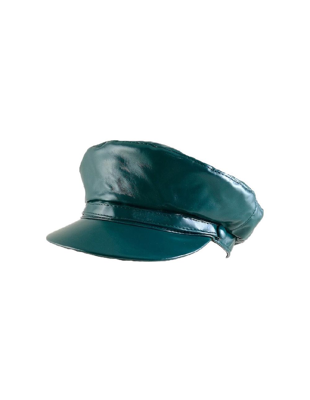 Sombreros Albero Gorra Regata Charol Verde