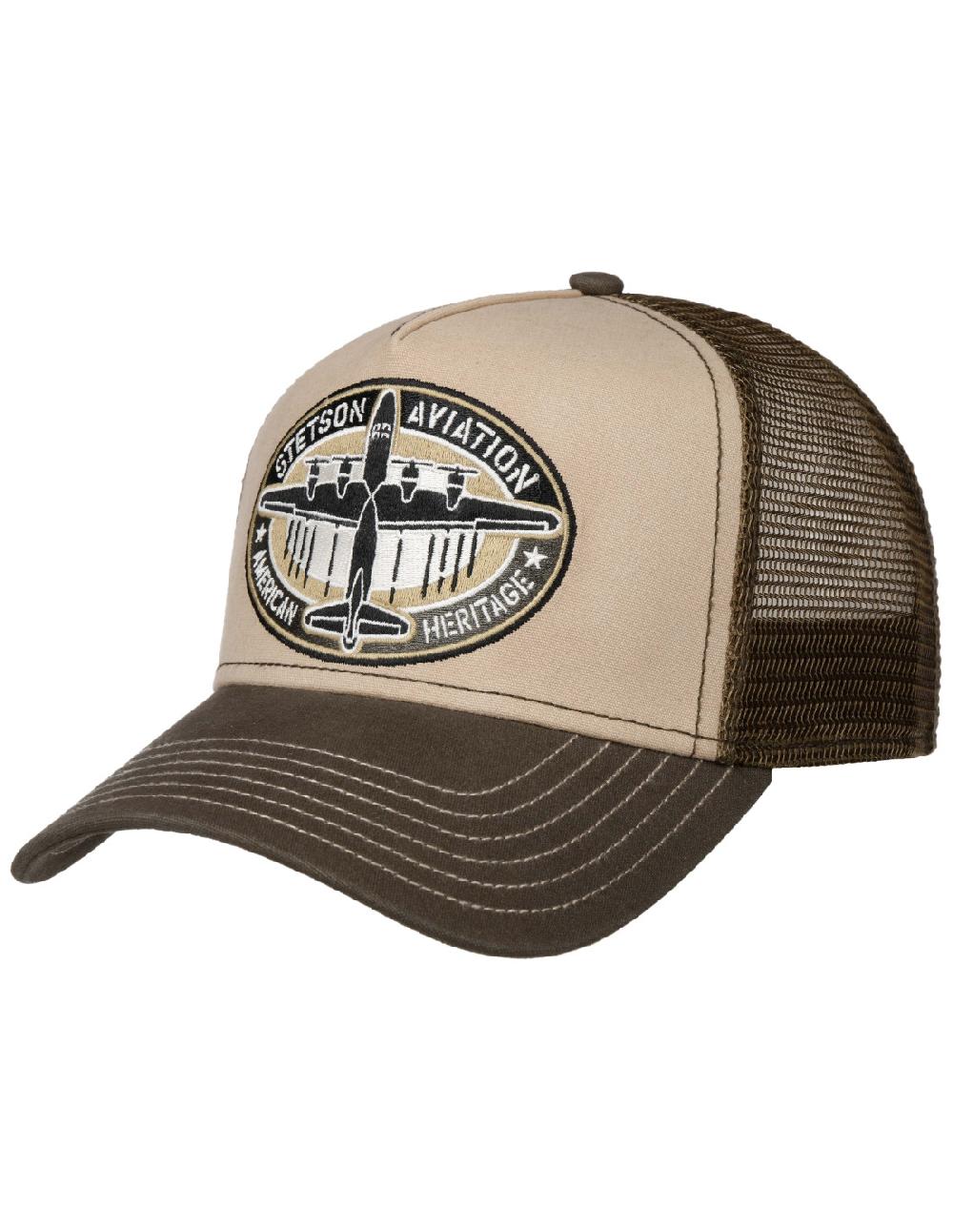 sombreros albero Gorra Trucker Cap Aviation Beige