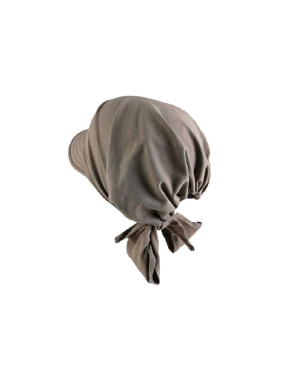 Sombreros Albero Gorra Turbante Taupe