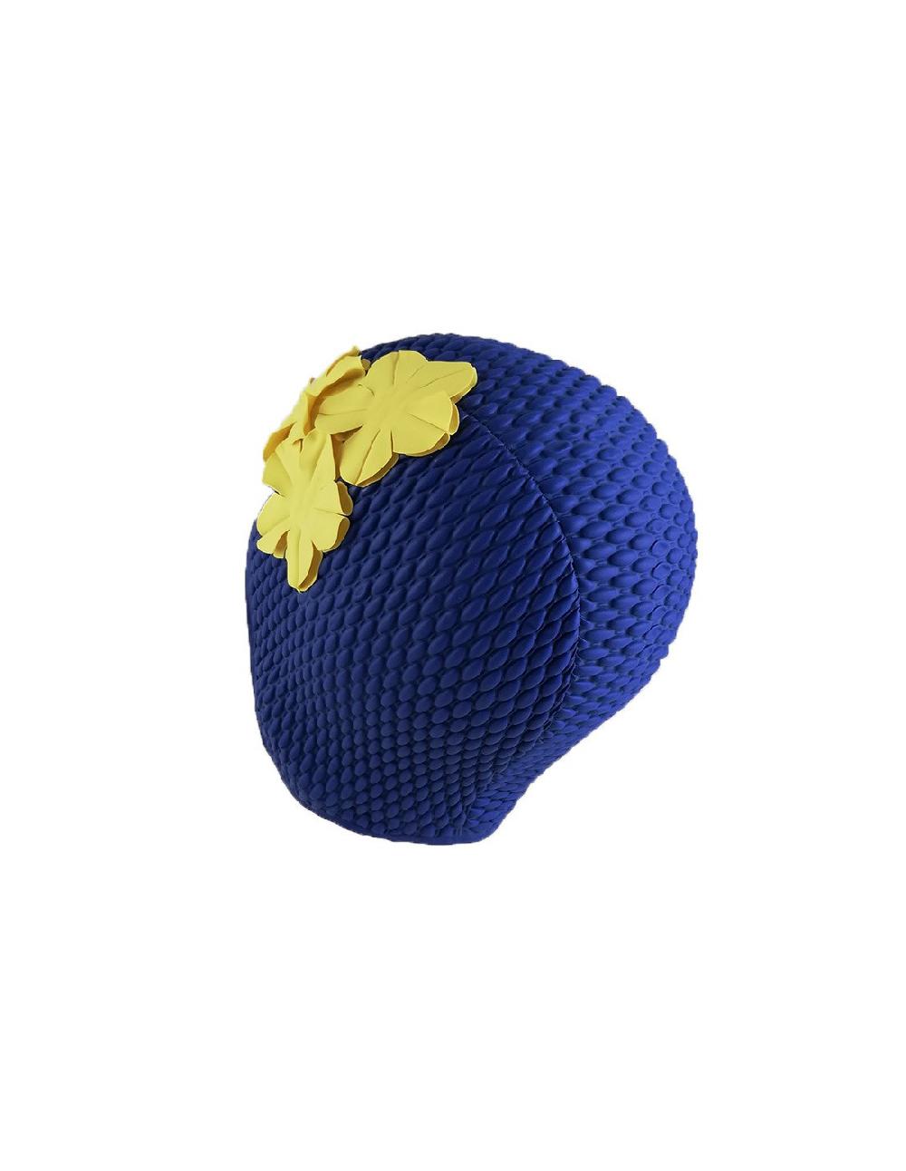 Sombreros Albero Gorro De Baño Deco Navy Yellow
