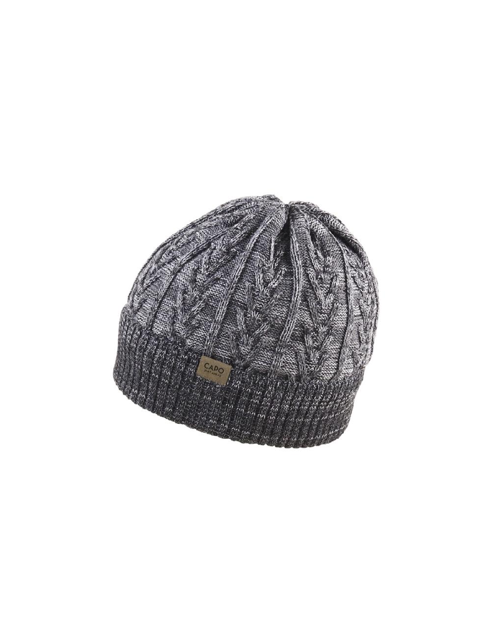 Sombreros Albero Gorro Pull On Fin Cap Gris