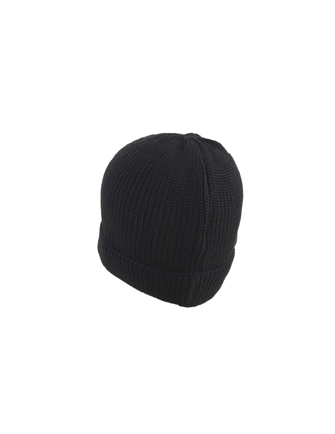 Sombreros Albero Gorro Pull On Wool Cap Negro