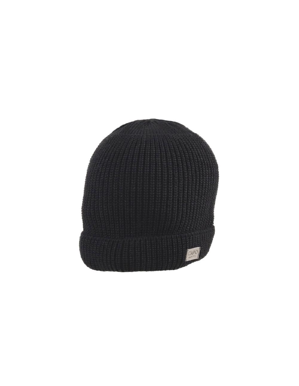 sombreros albero Gorro Pull On Wool Cap Negro