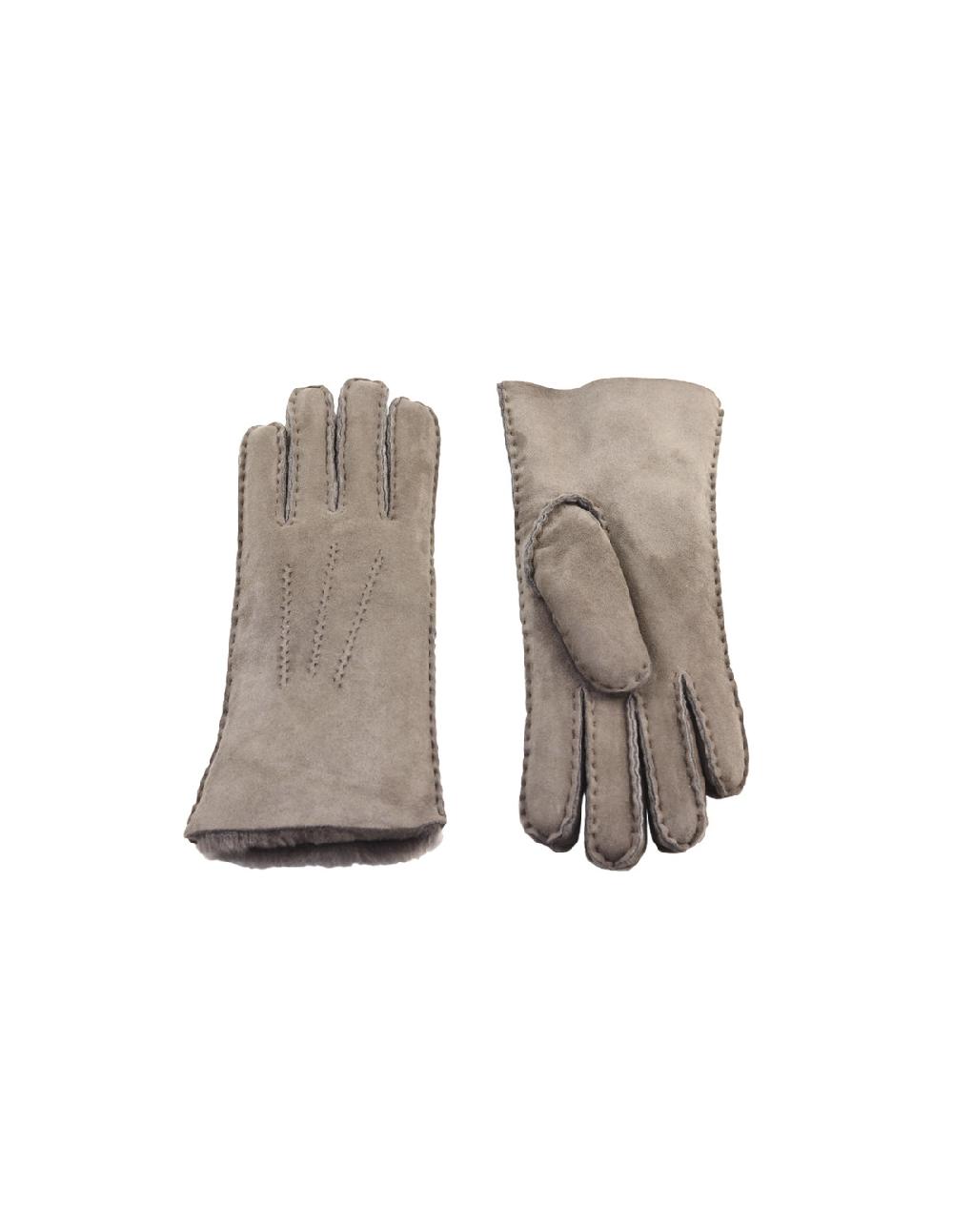 sombreros albero Guante Merino Sewn Saxe Grizzly