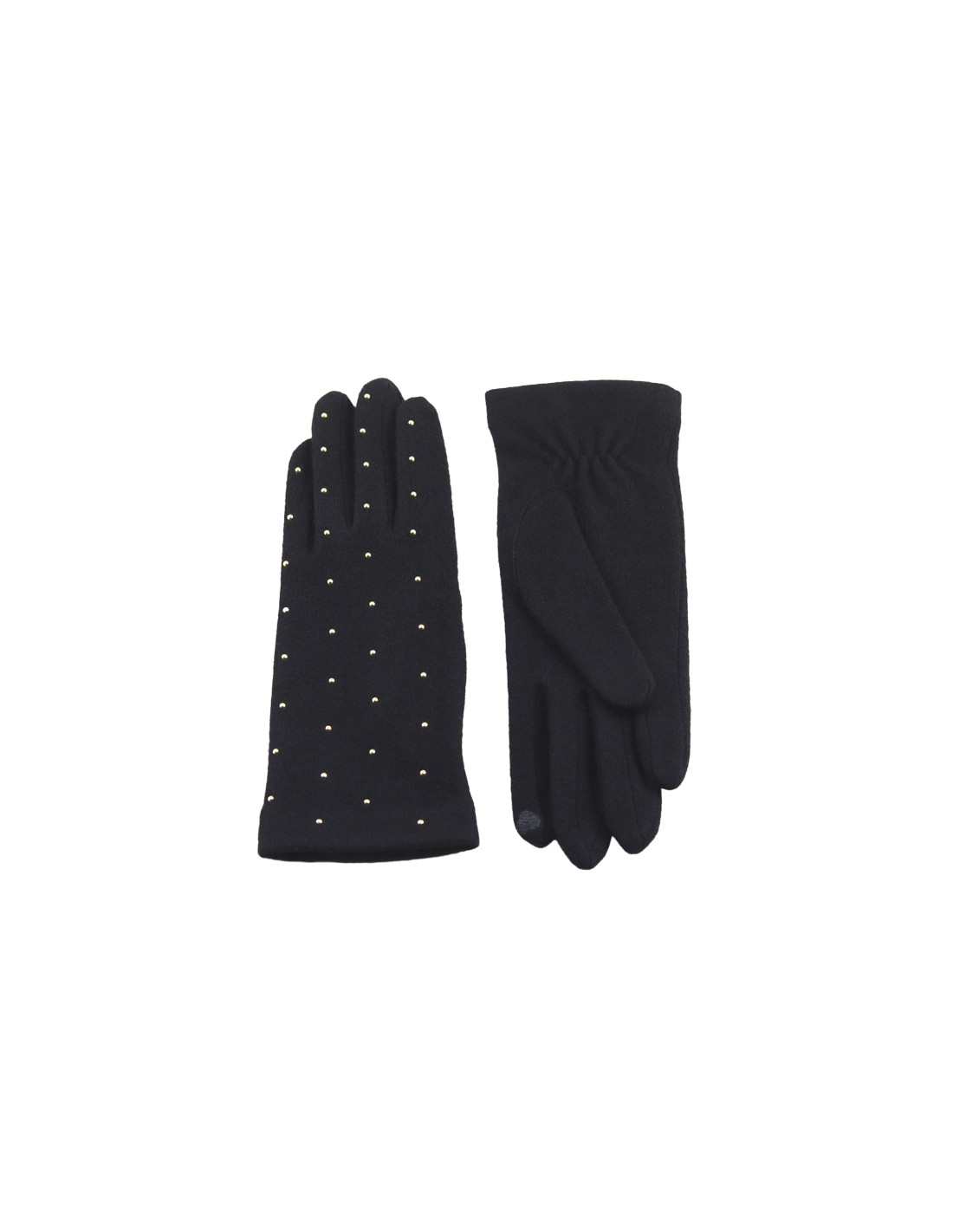 sombreros albero Guante Tachuelas Táctil Negro