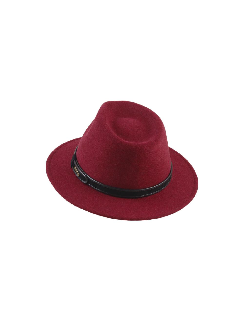 Sombreros Albero Sombrero Edward Burgundy Mel