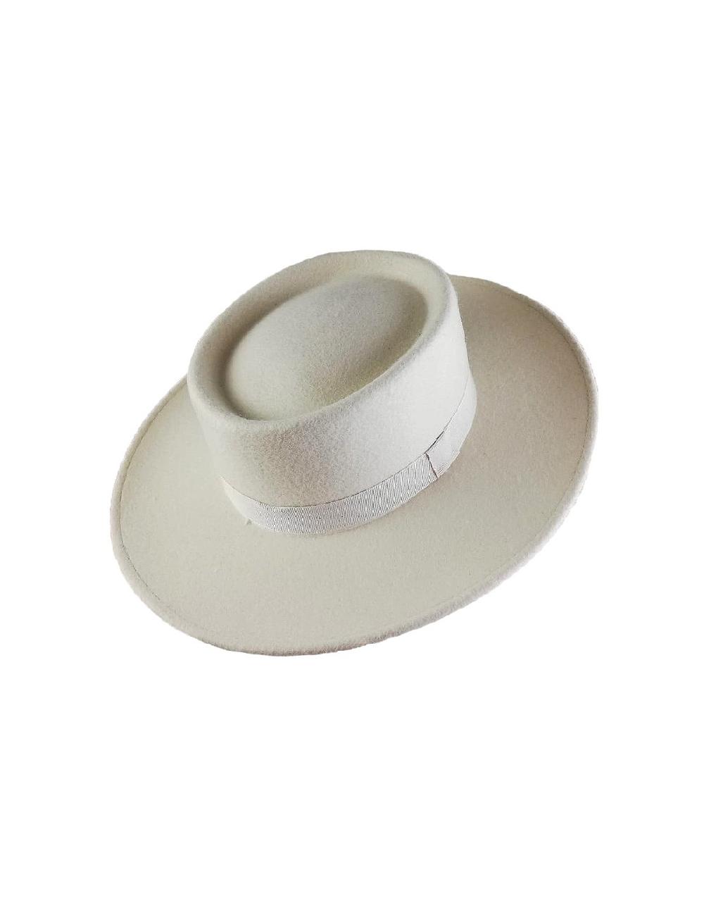 Sombreros Albero Sombrero Melania Blanco