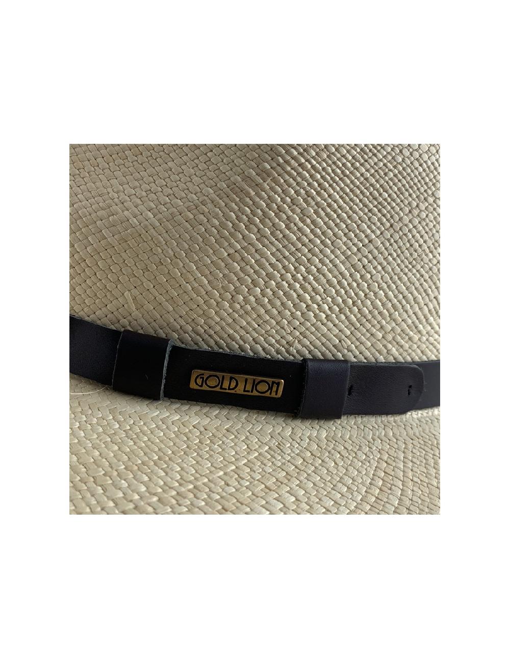 Sombreros Albero Sombrero Panama Miami Cinta Piel