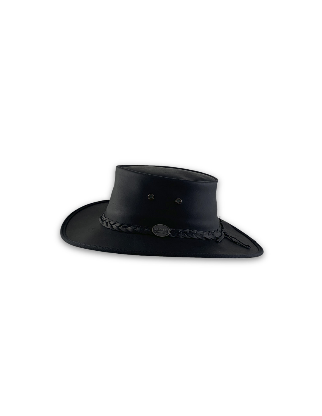 Sombreros Albero Sombrero Squashy Full Grain Negro