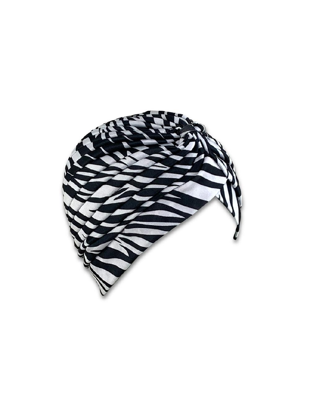 sombreros albero Turbante Basic Cebra